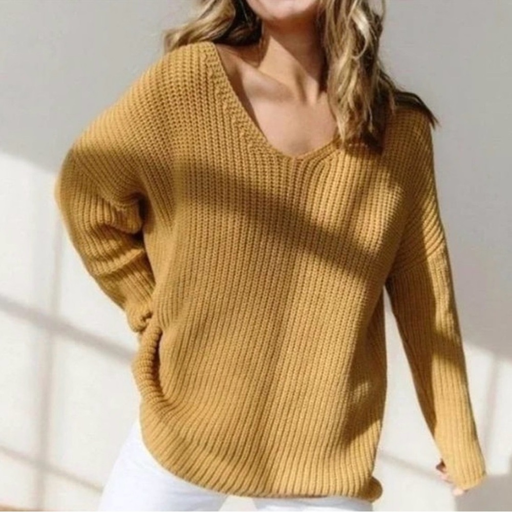 Jenni Kayne cotton cabin sweater XXS OVERSIZED